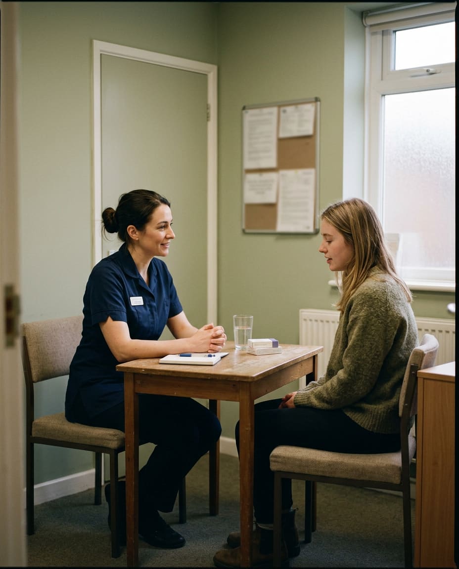 Rank Pharmacy team member serving a patient in Luton